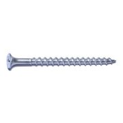 MIDWEST FASTENER Deck Screw, #8 x 2-1/2 in, Steel, Flat Head, Phillips Drive, 25 PK 30606